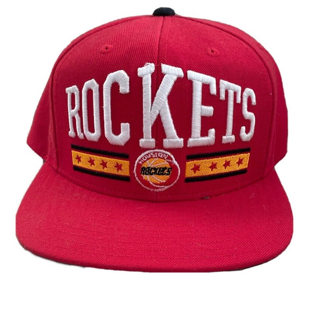 Houston Rockets SnapBack embroidered spell out Red NBA